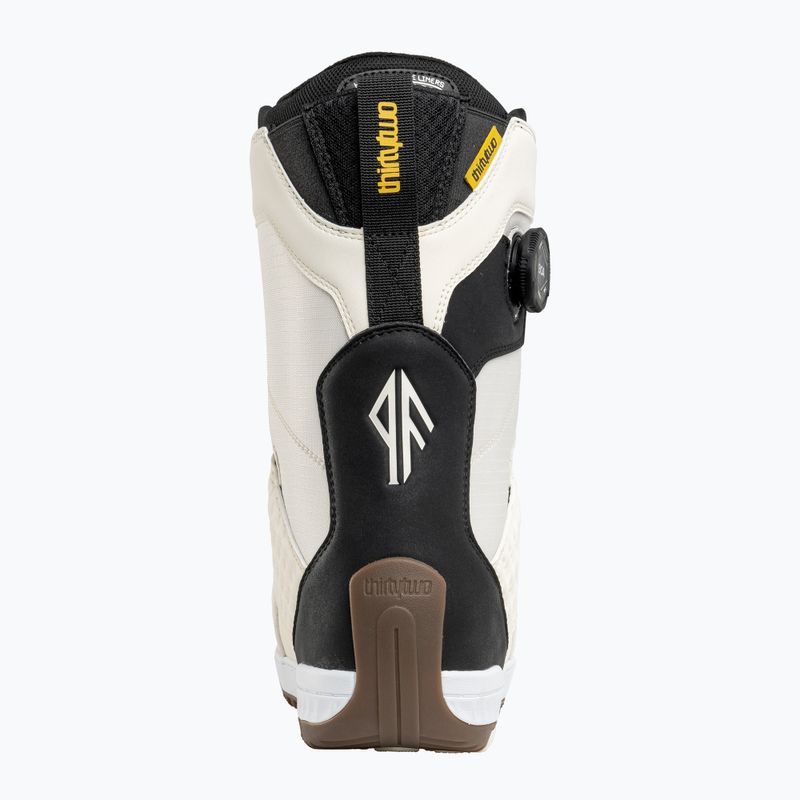 Herren-Snowboardschuhe ThirtyTwo Lashed Double Boa Fava white/black/yellow 3