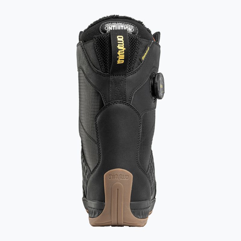 Damen-Snowboardschuhe ThirtyTwo Lashed Double Boa black/gold 3