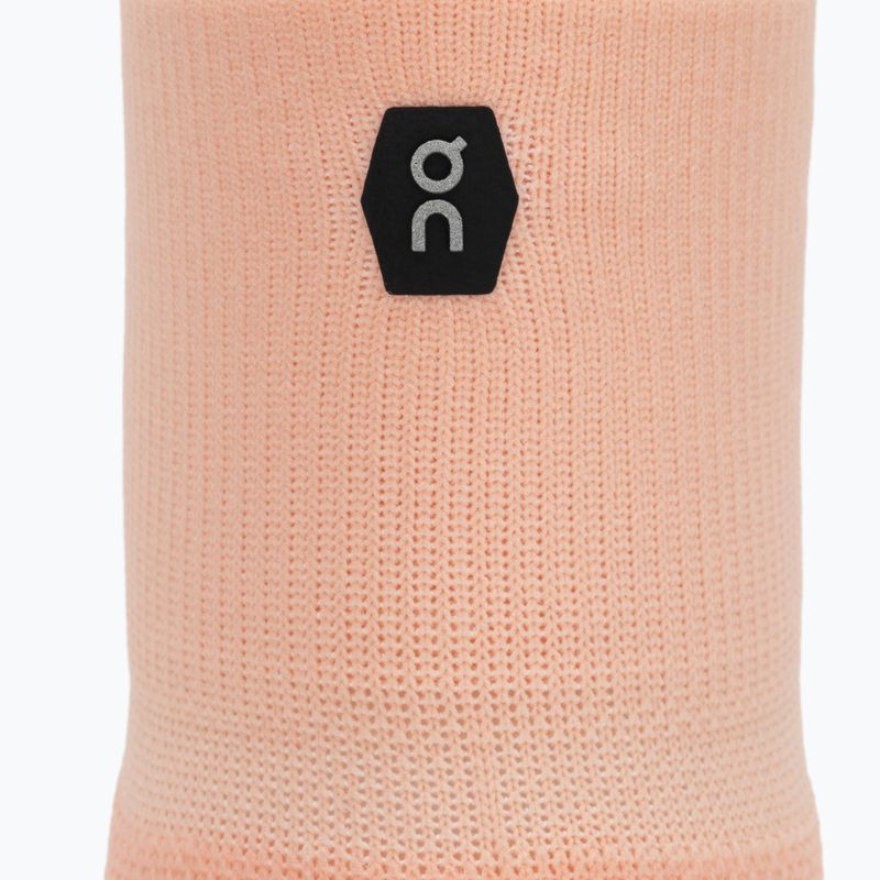 Women's On Running Performance Mid rose/flamingo Laufsocken 3