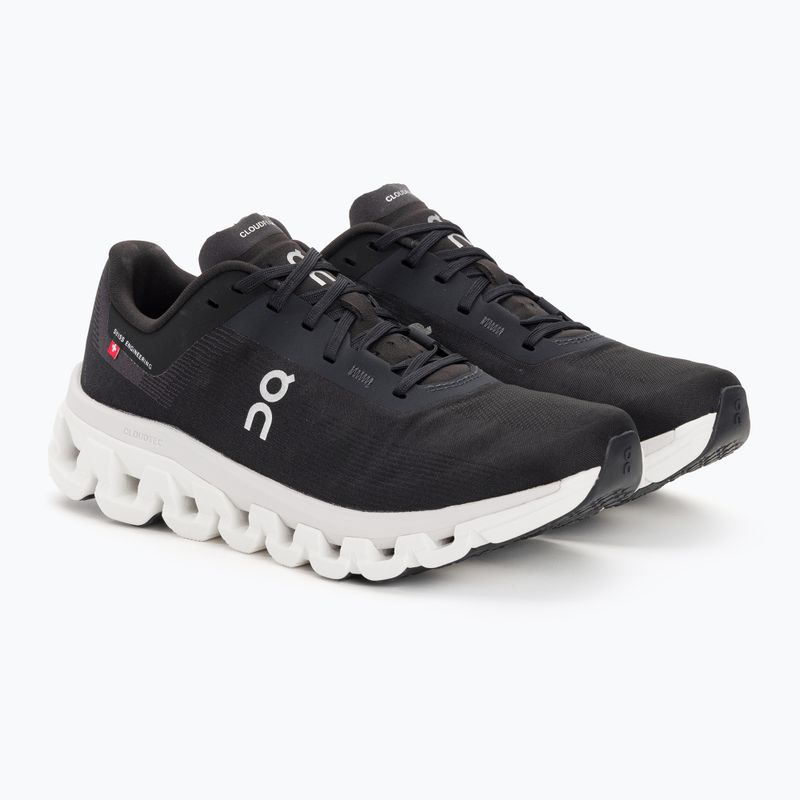 Herren Laufschuhe On Cloudflow 4 schwarz/weiß 4