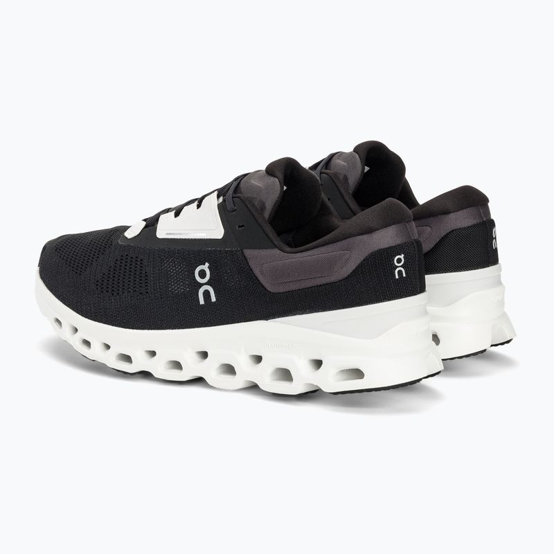 Herren On Cloudstratus 3 schwarz/frost Laufschuhe 4