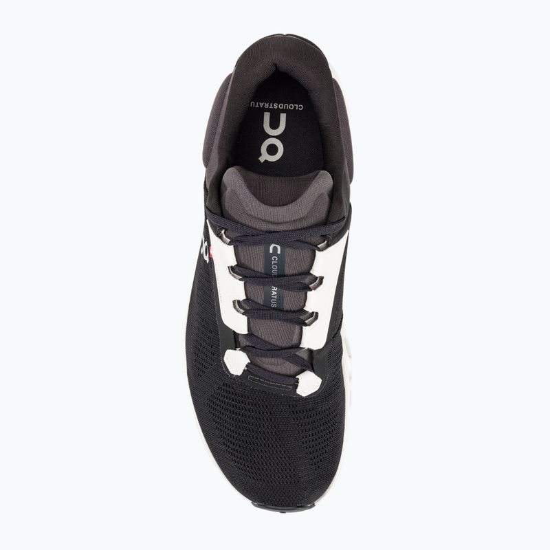 Herren On Cloudstratus 3 schwarz/frost Laufschuhe 7