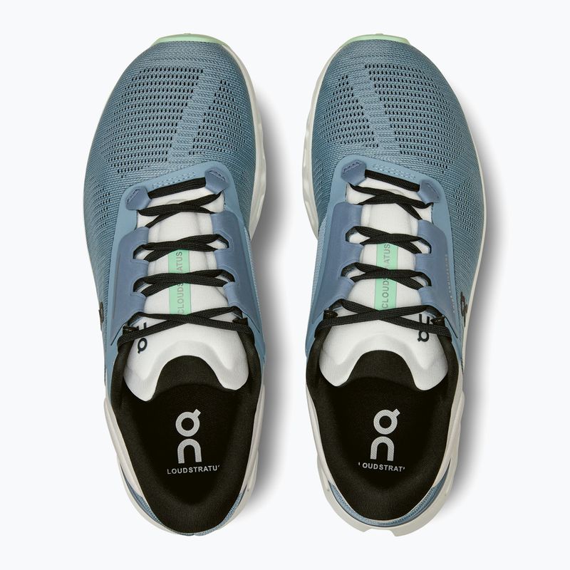 Männer On Cloudstratus 3 waschen/Metall Laufschuhe 11