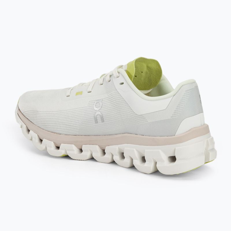 Damen On Cloudflow 4 weiß/sand Laufschuhe 3