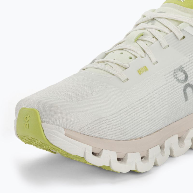 Damen On Cloudflow 4 weiß/sand Laufschuhe 7