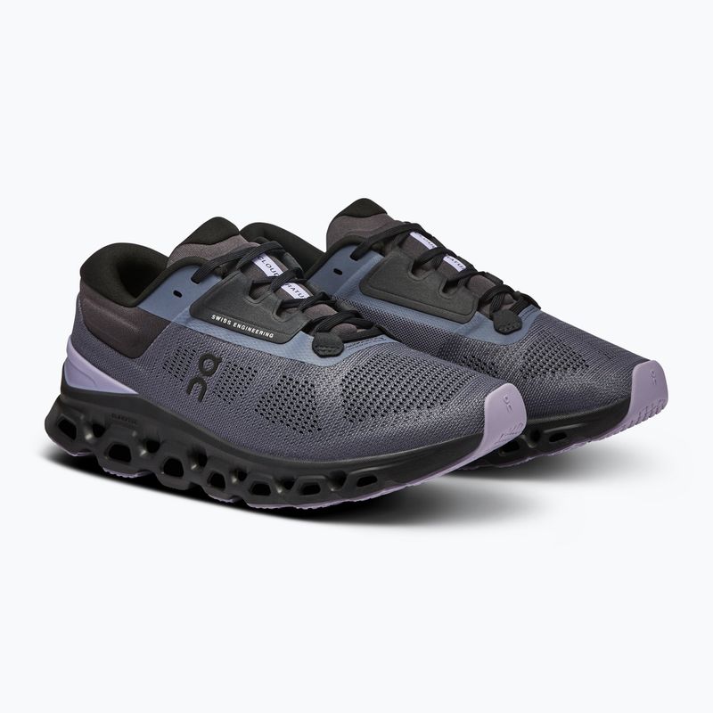 Damen Laufschuhe On Running Cloudstratus 3 Metall/Glöckchen 8