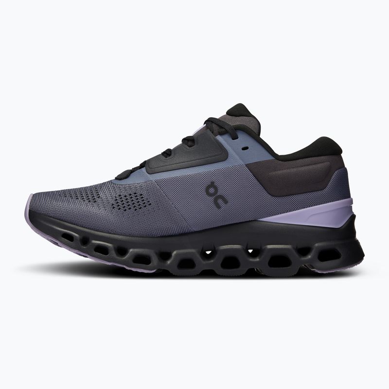 Damen Laufschuhe On Running Cloudstratus 3 Metall/Glöckchen 10
