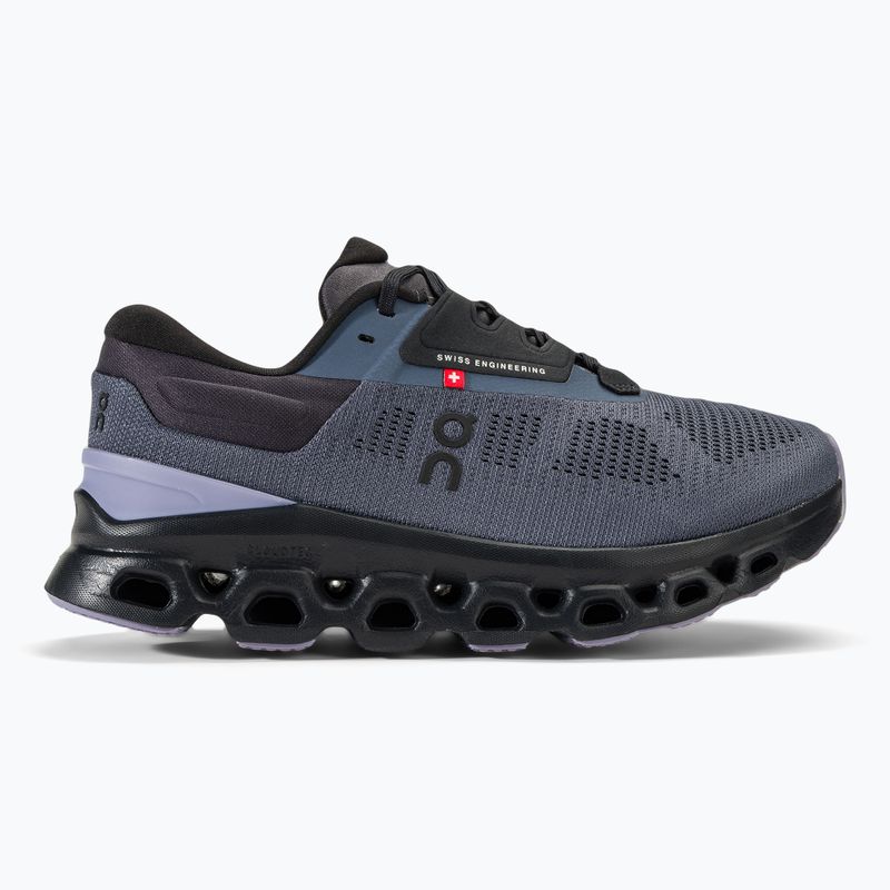 Damen Laufschuhe On Running Cloudstratus 3 Metall/Glöckchen 2
