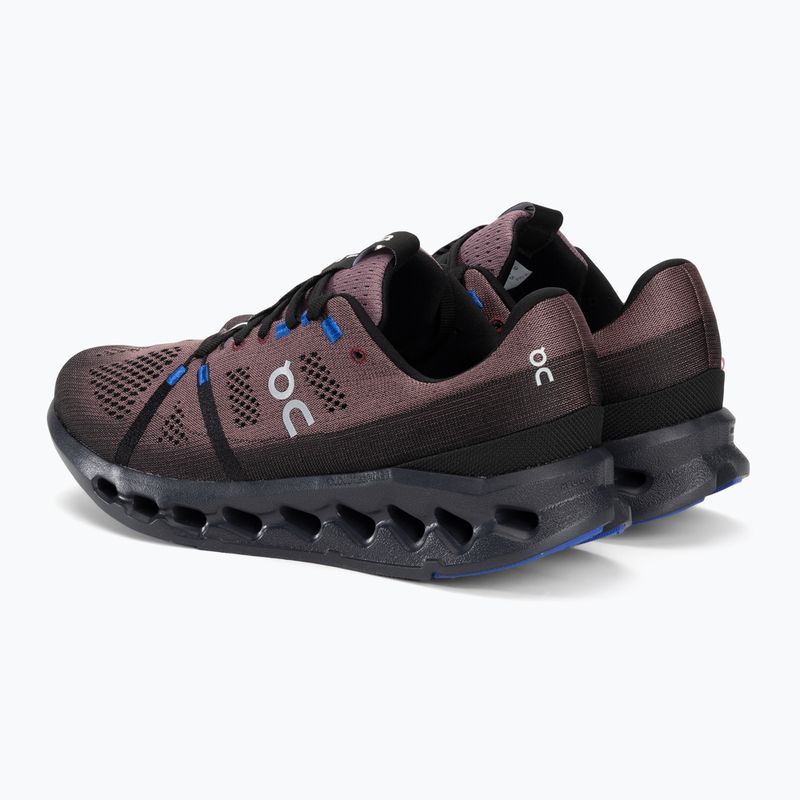 Herren On Cloudsurfer schwarz/kobalt Laufschuhe 4