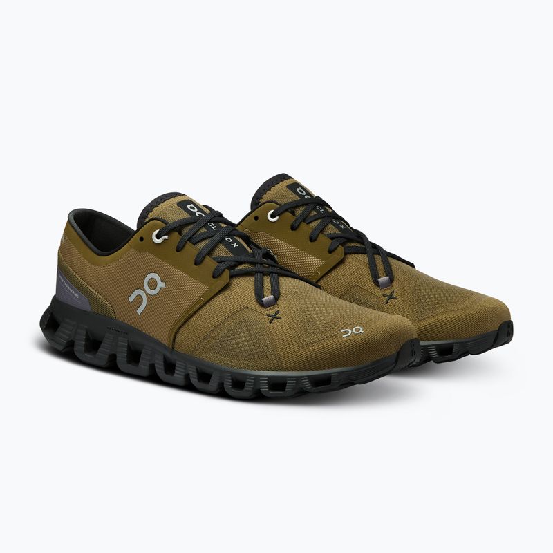 Herren Laufschuhe On Running Cloud X 3 hunter/schwarz