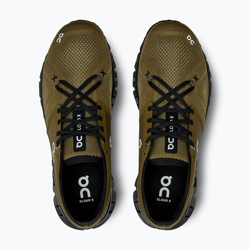 Herren Laufschuhe On Running Cloud X 3 hunter/schwarz 6
