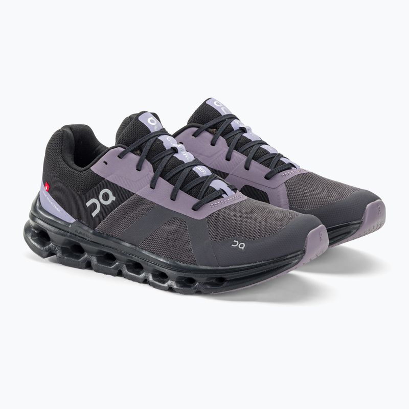 Herren Laufschuhe On Cloudrunner iron/schwarz 5