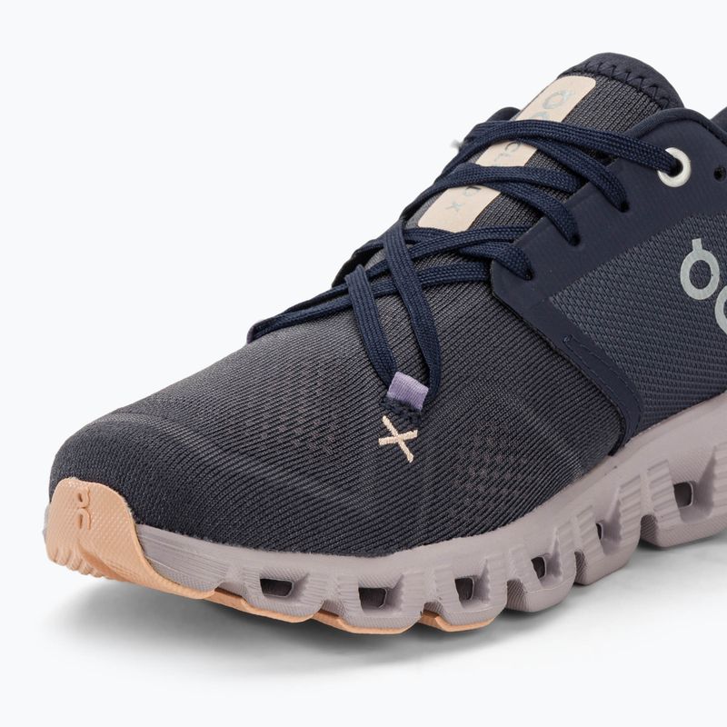 Damen Laufschuhe On Cloud X 3 iron/fade 7
