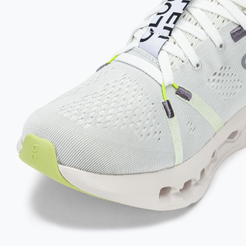 Laufschuhe Damen On Cloudsurfer white/sand 7