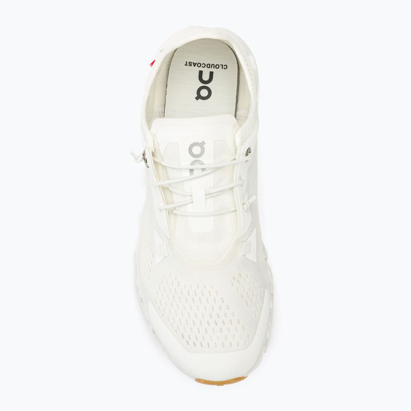 On Running Cloud 5 Coast Damen Schuhe undyed-weiß/weiß 5