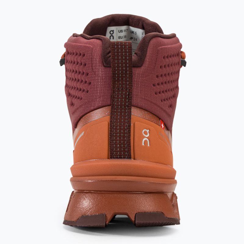 Women's Trekking Schuhe On Cloudrock 2 Wasserdicht beet/auburn 6