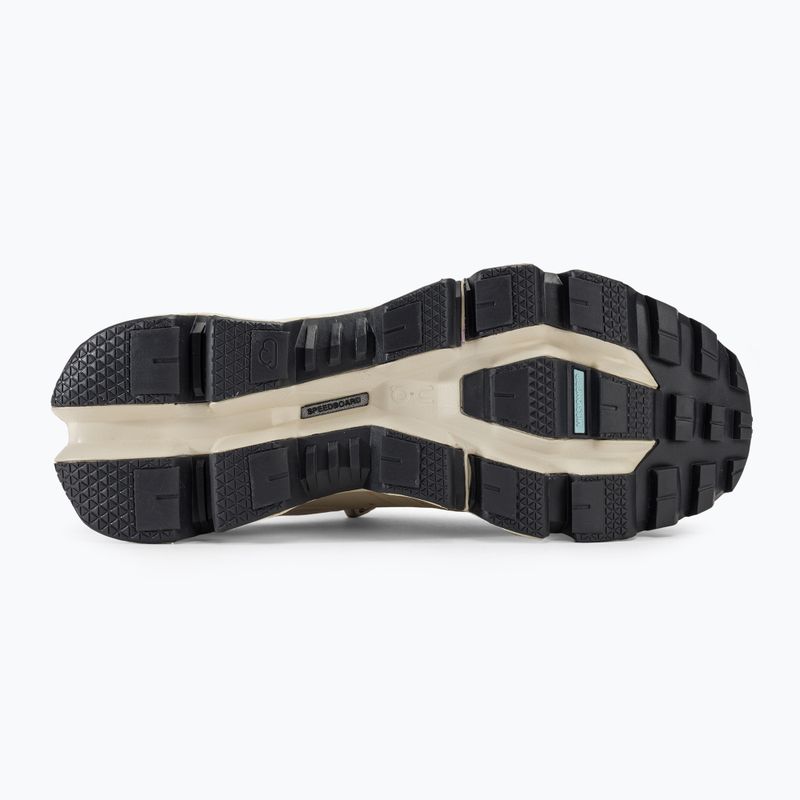 Damen-Trekking-Schuhe On Running Cloudwander Wasserdicht Sand/Elfenbein 4