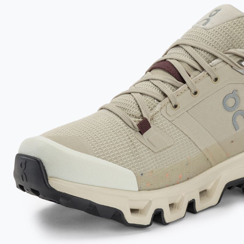 Damen-Trekking-Schuhe On Running Cloudwander Wasserdicht Sand/Elfenbein 7