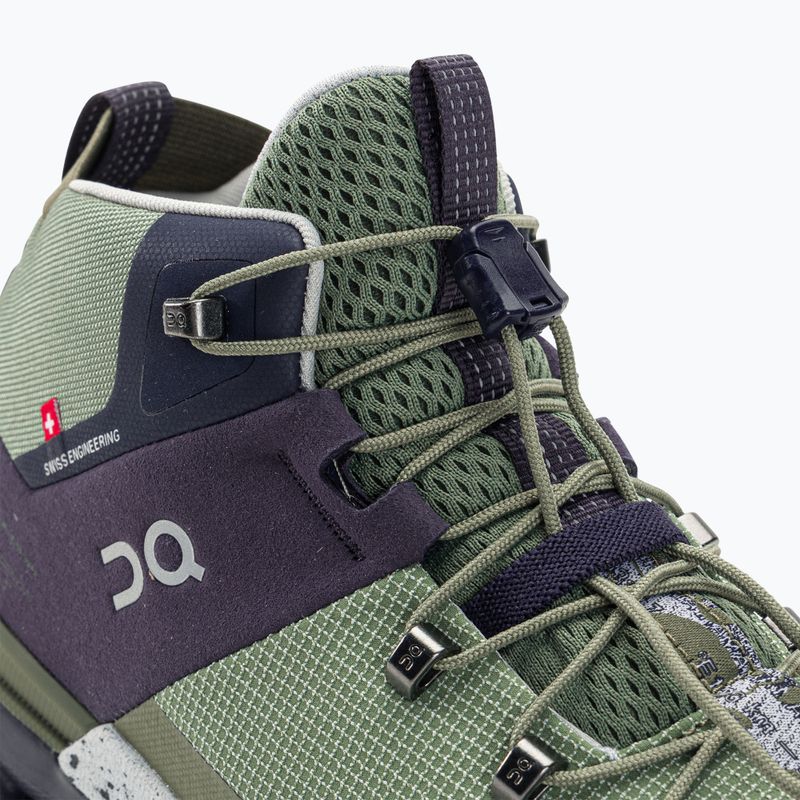 Damen-Trekkingstiefel On Cloudtrax midnight/glacier 8