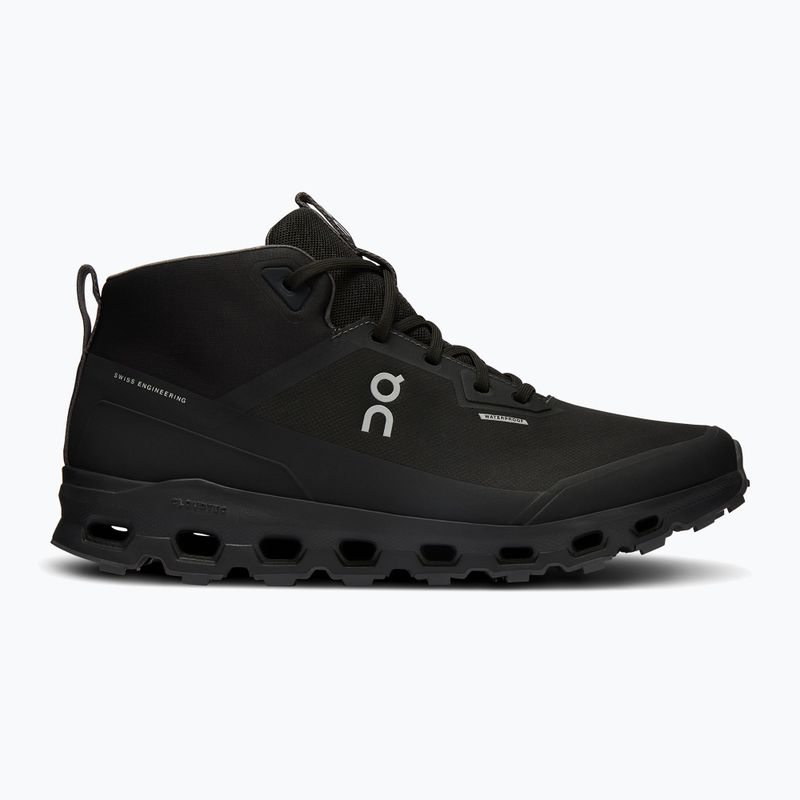 Herren-Trekkingstiefel On Cloudroam Waterproof schwarz/eclipse 7
