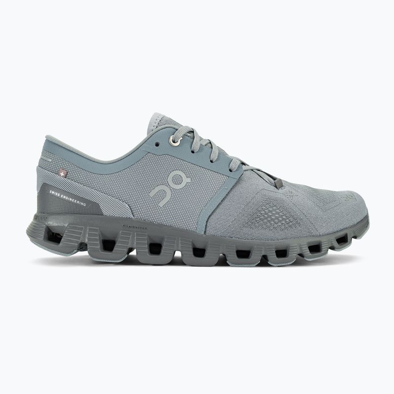 Herren On Running Cloud X 3 mist/rock Laufschuhe 2
