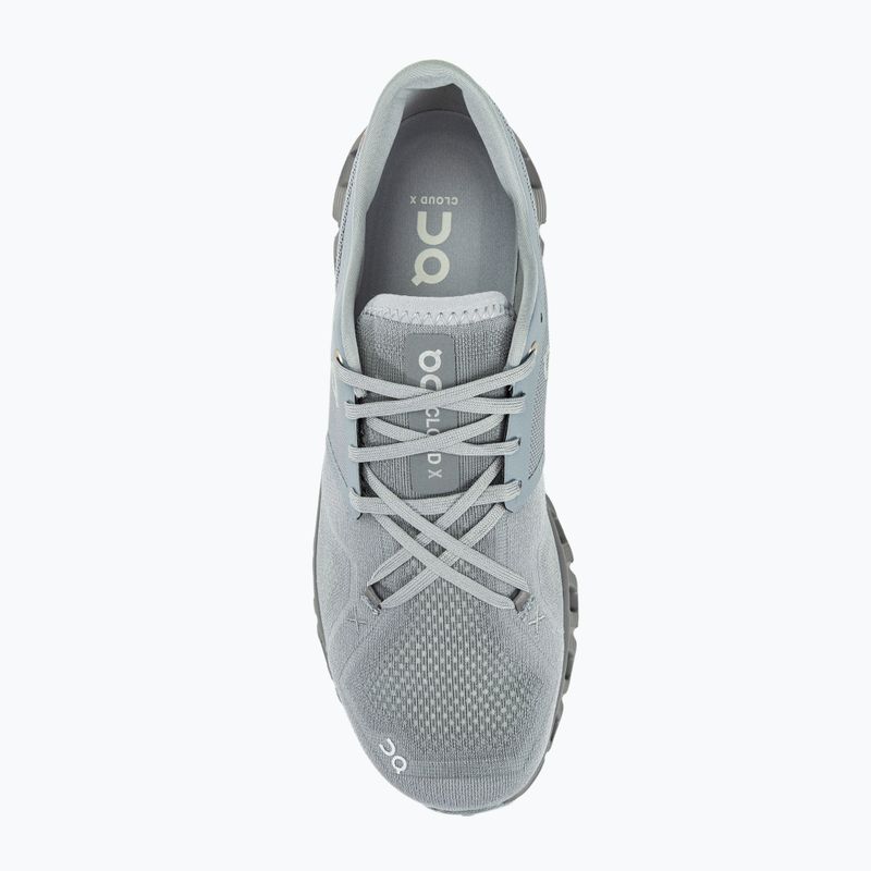 Herren On Running Cloud X 3 mist/rock Laufschuhe 7