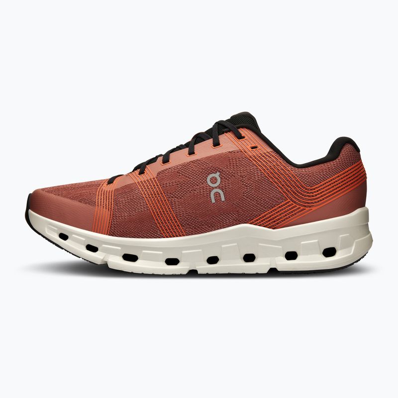 Herren On Cloudgo mahagoni/elfenbeinv Laufschuhe 3