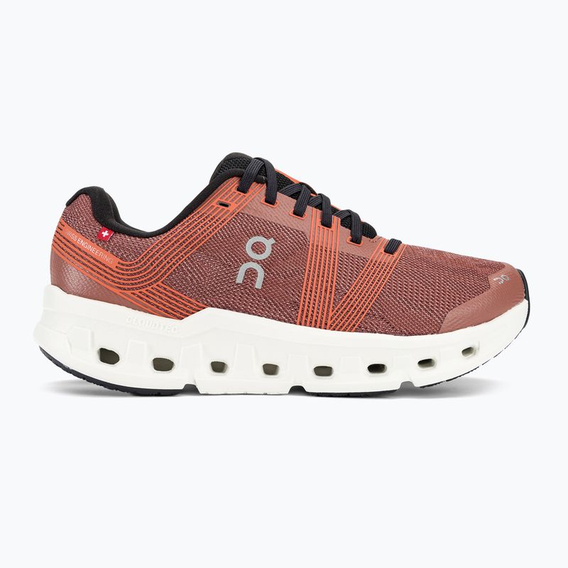 On Cloudgo Damen Laufschuhe mahagoni/elfenbein 2