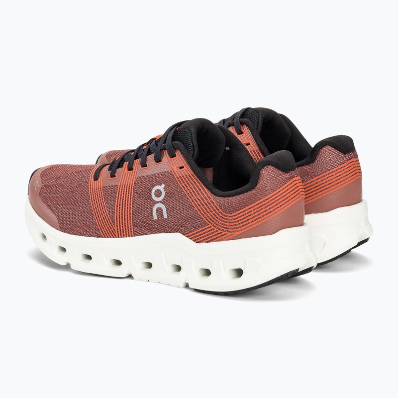 On Cloudgo Damen Laufschuhe mahagoni/elfenbein 4