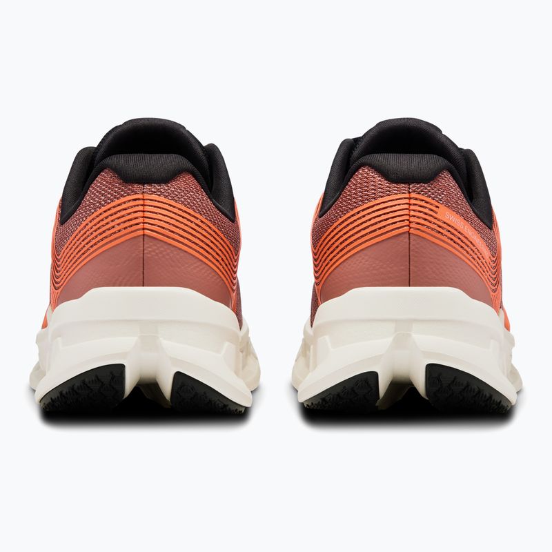 Women's On Running Cloudgo Wide mahagoni/elfenbeinfarben Laufschuhe 4