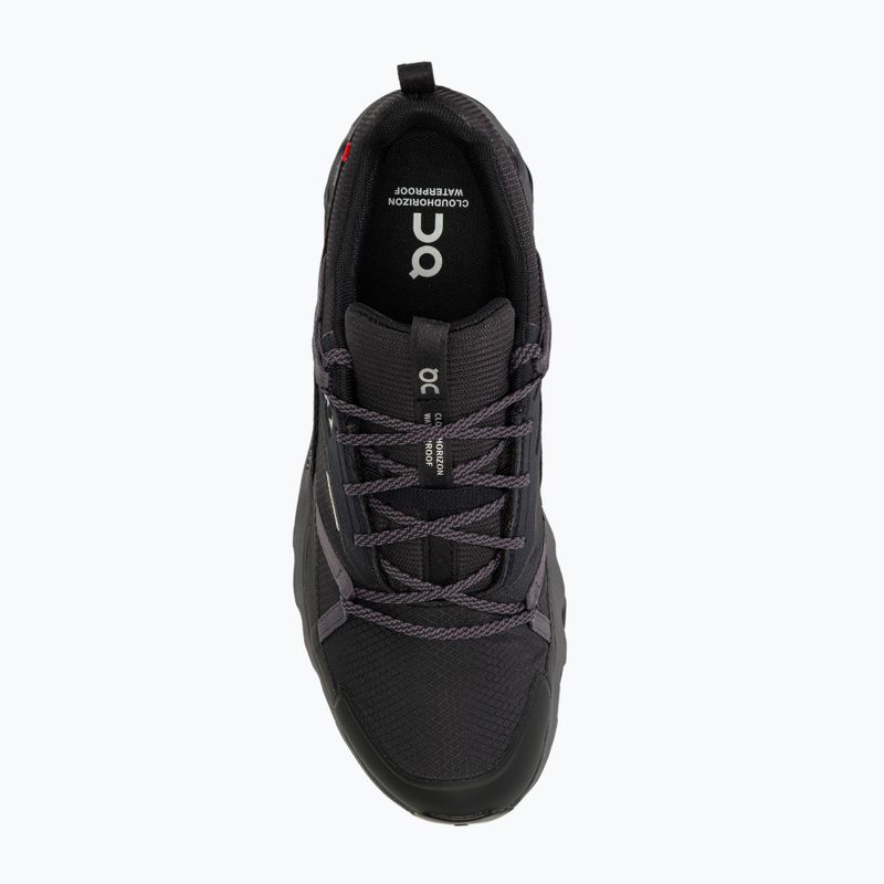 Herren Wanderschuhe On Cloudhorizon WP schwarz/eclipse 5