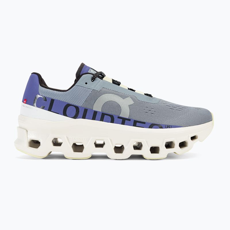 Herren On Cloudmonster mist/blueberry Laufschuhe 2