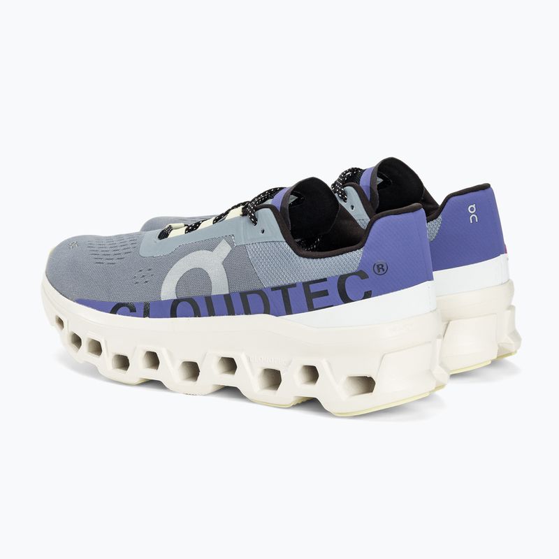 Herren On Cloudmonster mist/blueberry Laufschuhe 3