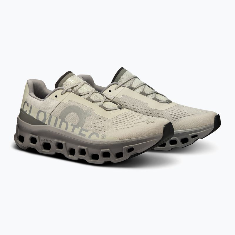Herren On Cloudmonster Eis/Legierung Laufschuhe 3