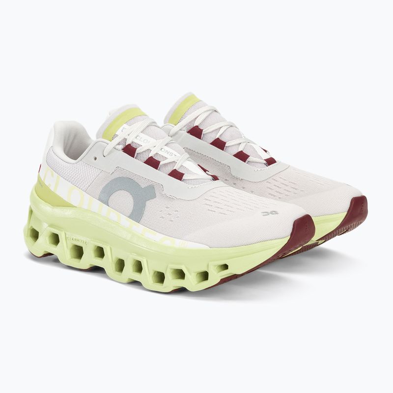 On Cloudmonster Damen Laufschuhe frost/acacia 4