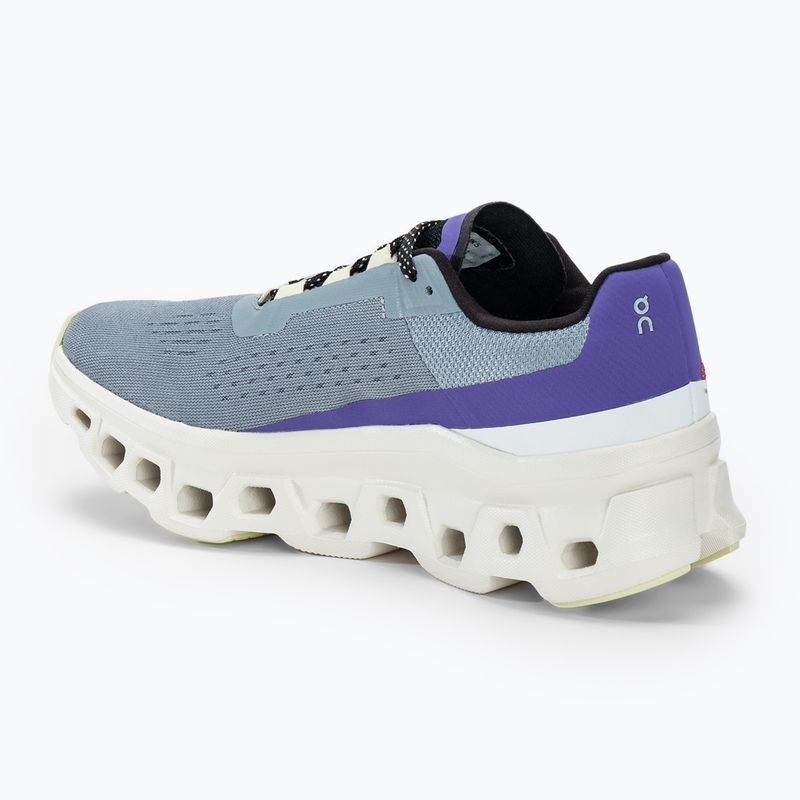 Laufschuhe Damen On Running Cloudmonster mist/blueberry 3