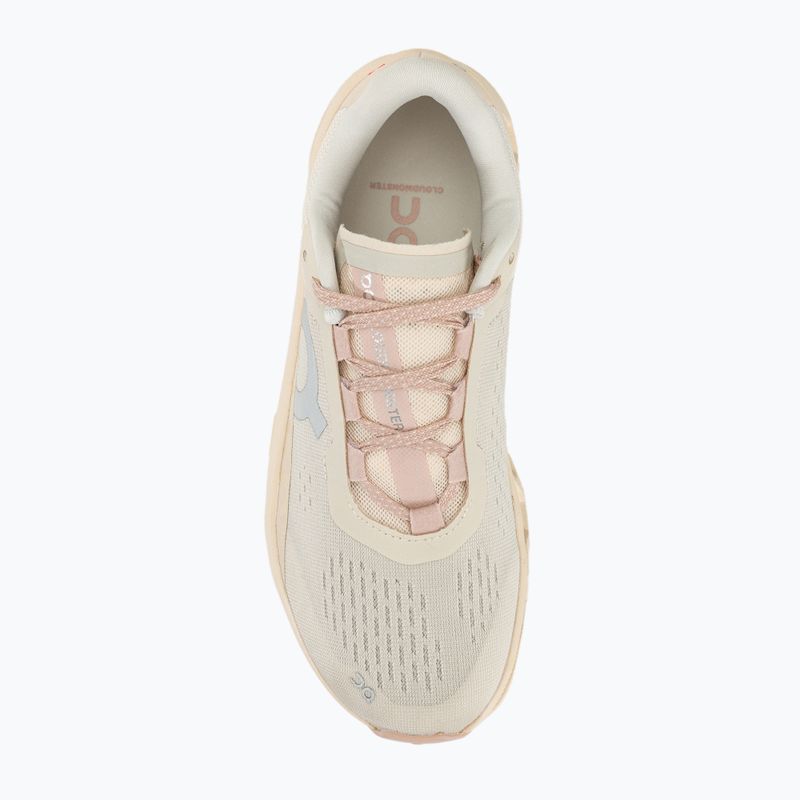 Women's On Running Cloudmonster moon/fawn Laufschuhe 6