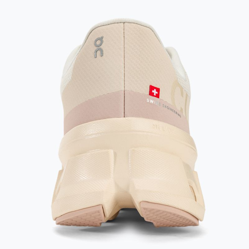 Women's On Running Cloudmonster moon/fawn Laufschuhe 7