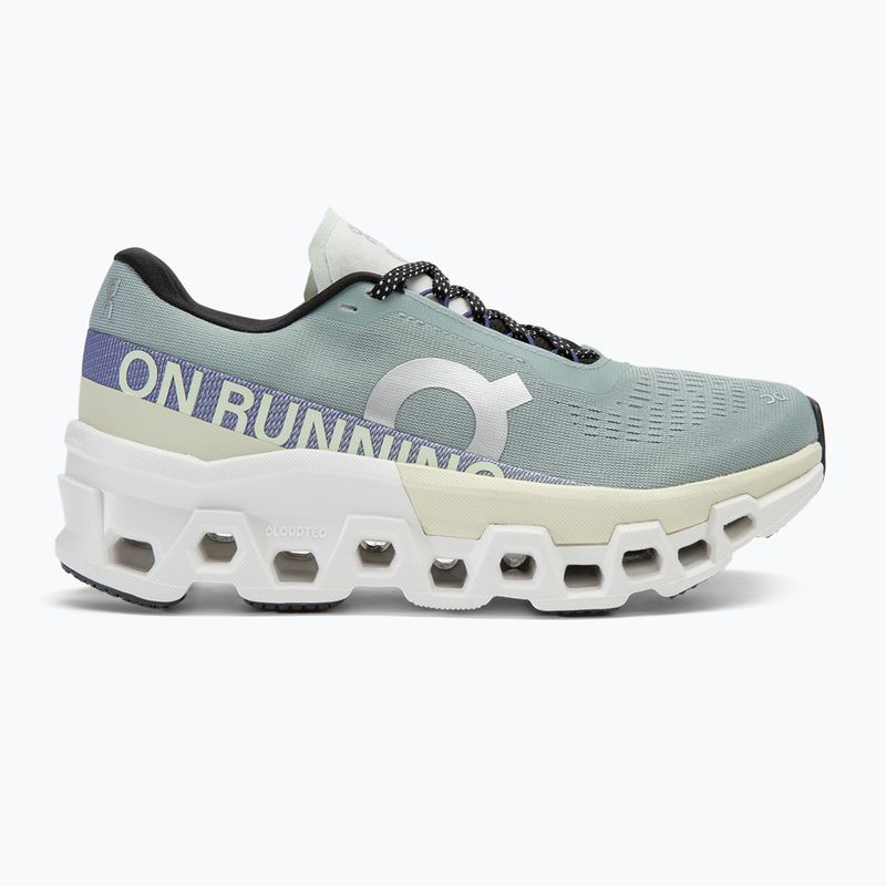 Damen Laufschuhe On Running Cloudmonster 2 mineal/aloe 2