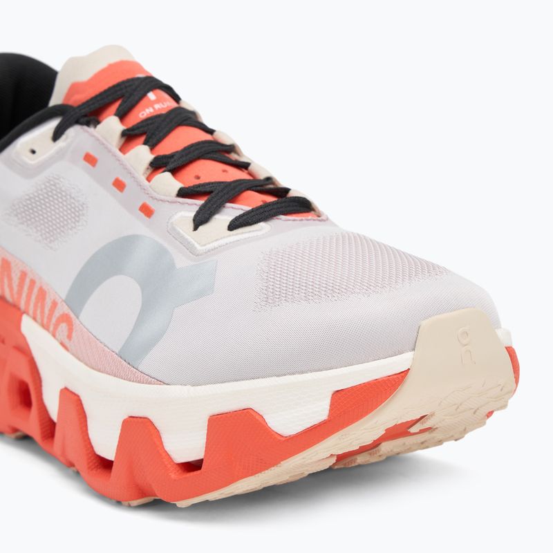 Herren On Cloudmonster Hyper mauve/flame Laufschuhe 7