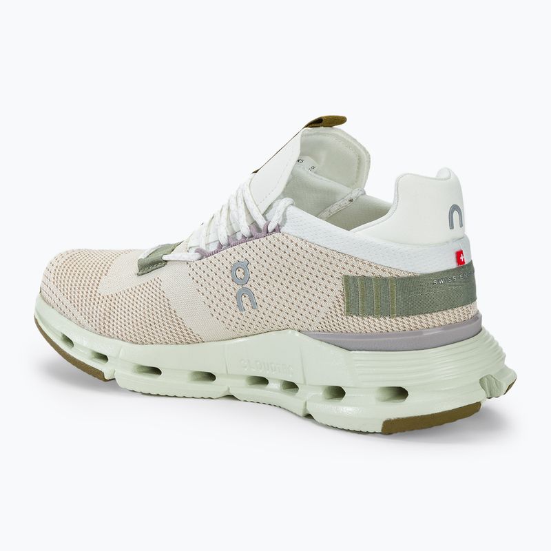 Laufschuhe Damen On Cloudnova moon/aloe 3