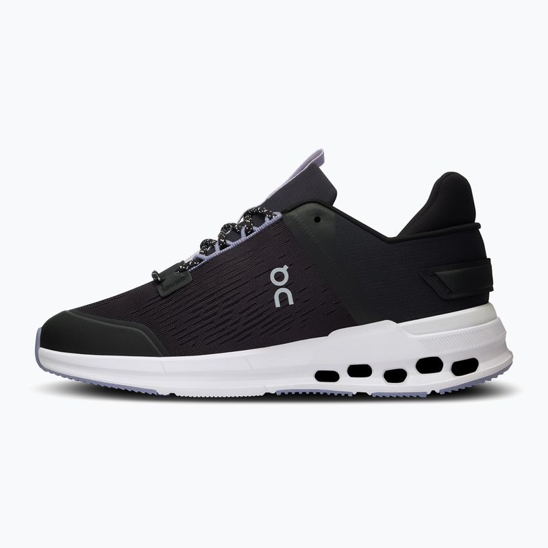 Laufschuhe Damen On Running Cloudnova Flux undyed black/feather 9