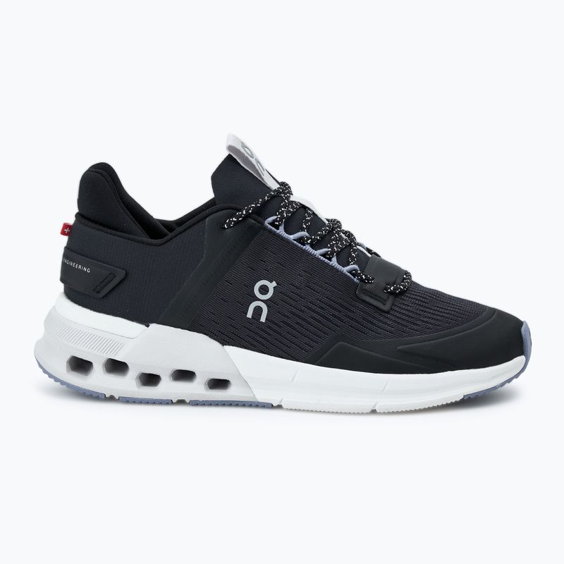 Laufschuhe Damen On Running Cloudnova Flux undyed black/feather 2