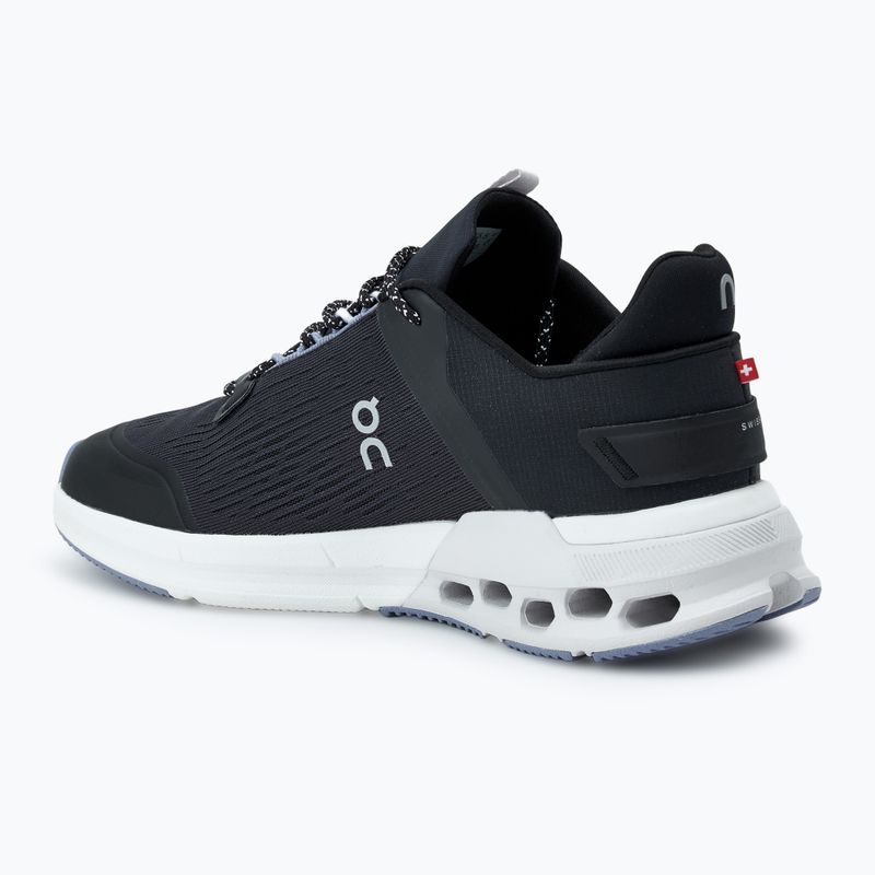 Laufschuhe Damen On Running Cloudnova Flux undyed black/feather 3