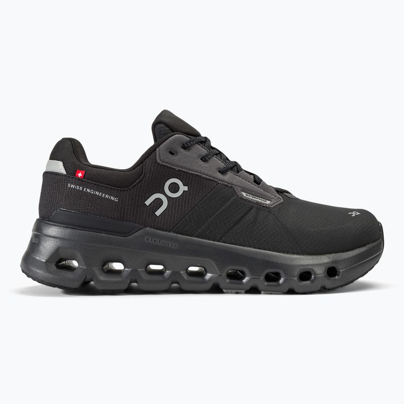 Herren On Cloudrunner 2 Wasserdichte magnet/schwarz Laufschuhe 2