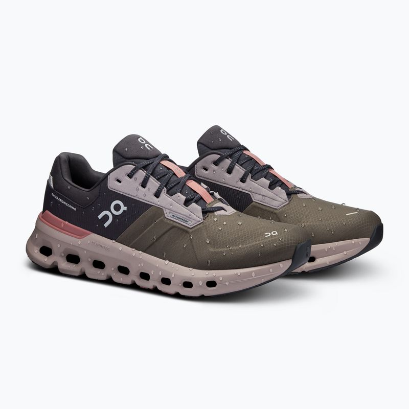 Herren On Running Cloudrunner 2 Wasserdicht oliv/mahagoni Laufschuhe