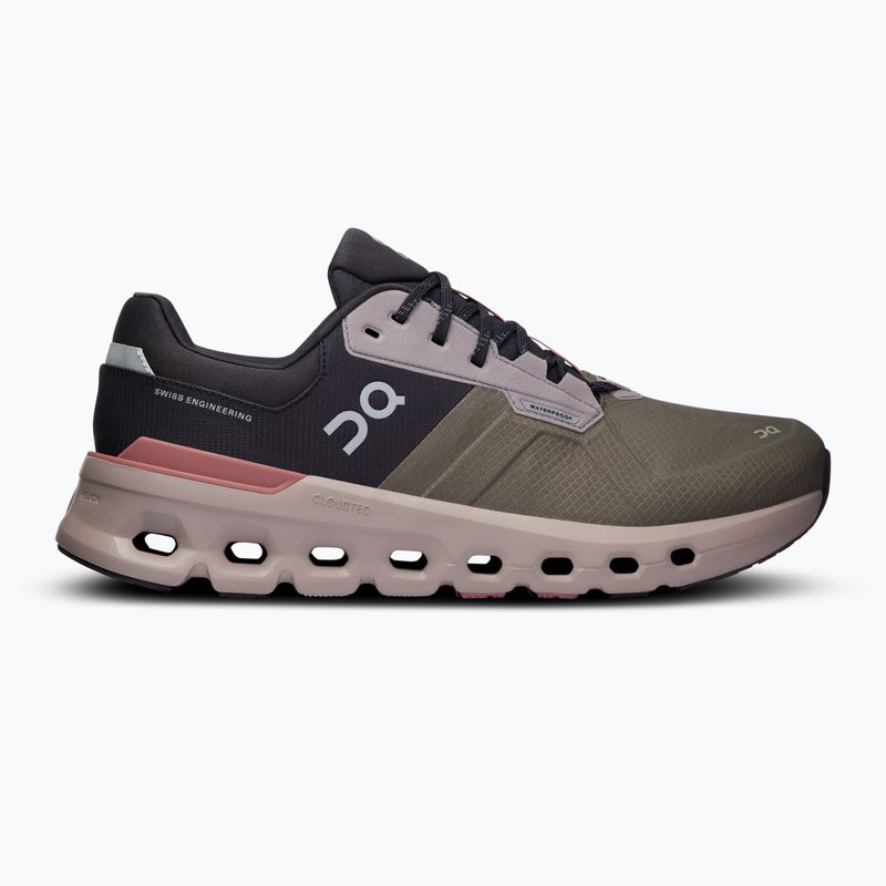 Herren On Running Cloudrunner 2 Wasserdicht oliv/mahagoni Laufschuhe 2