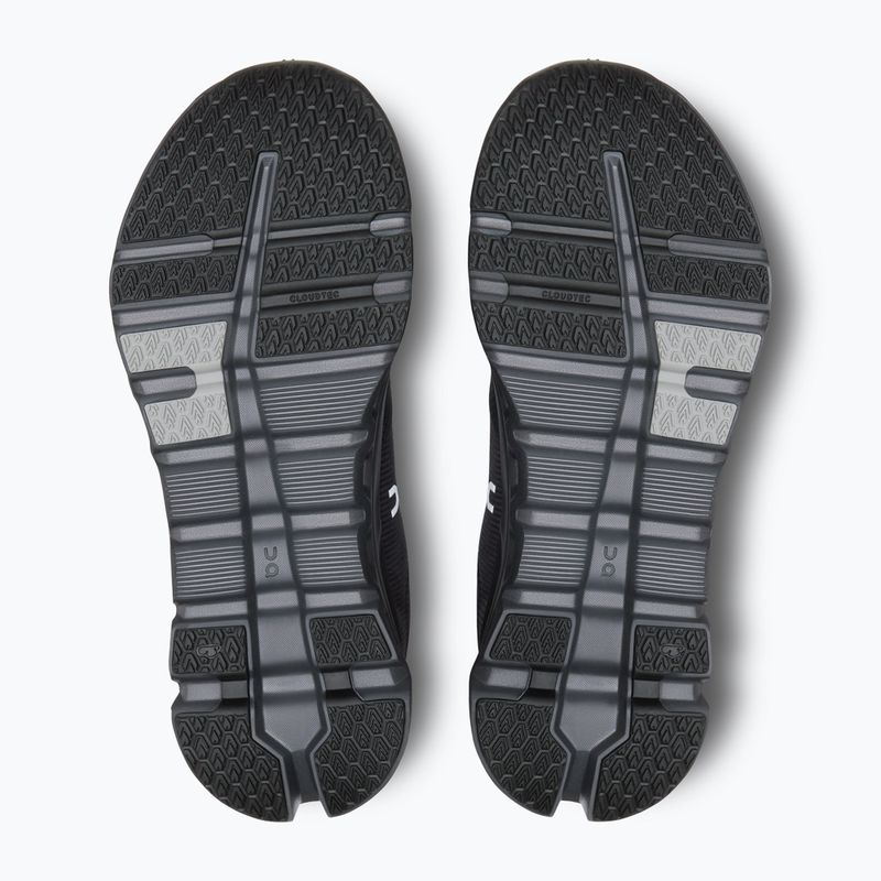 Damen Laufschuhe On Cloudrunner 2 Wasserdicht magnet/schwarz 12