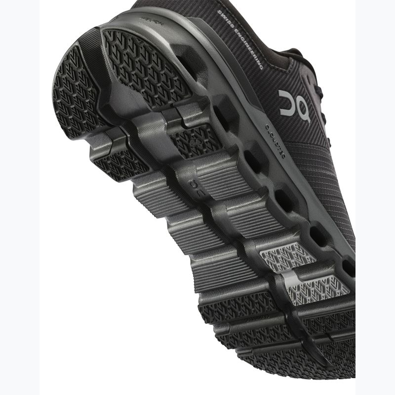Damen Laufschuhe On Cloudrunner 2 Wasserdicht magnet/schwarz 16
