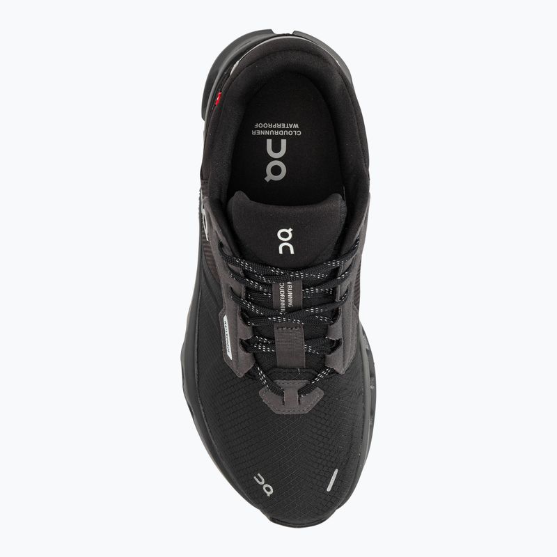 Damen Laufschuhe On Cloudrunner 2 Wasserdicht magnet/schwarz 5